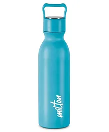 Milton Alice 600 Thermosteel 24 Hours Hot and Cold Leak Proof Water Bottle Blue - 580 ml