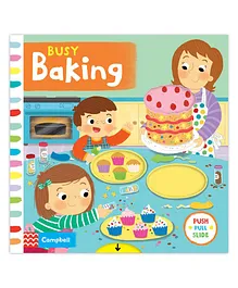 Busy Baking Board Book - English