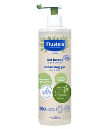 Mustela Organic Cleansing Gel- 400 ml