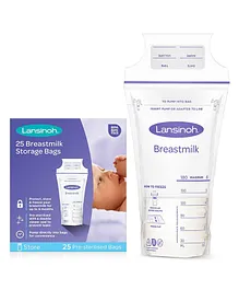 Lansinoh Breastmilk Storage Bags - 25 Pieces