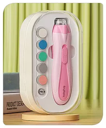 Babyhug 7 in 1 Electric Nail Clipper - Pink