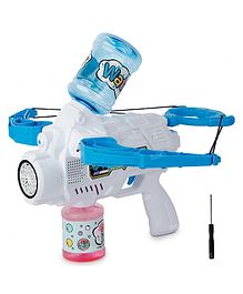 Fiddlerz 2 in 1 Bow & Arrow Bubble Blaster Gun Machine Bubble Blower Shooting & Water Gun Splashing Toys for Kids Pink