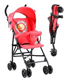 Lightweight & Compact Tour Infant Travel Stroller - Red| Compact Umbrella Fold| Rear Wheels with Brake| Front Swivel Wheels with Lock Lightweight & Compact Tour Infant Travel Stroller - Red| Compact Umbrella Fold| Rear Wheels with Brake| Front Swivel Wheels with Lock