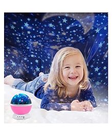 ARCADE TOYS  Star Master Light Projector Lamp with 360° Rotating - Colour may vary