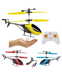 Kids Fun Remote Control Helicopter - Yellow