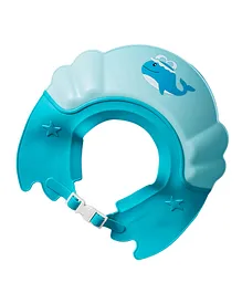 Yoka! The Whale-Shaped Shampoo Hat with Adjustable Strap and Buckle - Blue