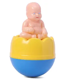 Ratnas Baby Roly Poly Toy -Yellow Blue