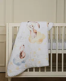 Baby Jalebi Organic Cotton Up in the Clouds Baby Blanket