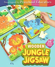 Intelliskills  Jungle Jigsaw Puzzle  Multicolour - 36 Pieces