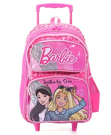 Barbie School Trolley Bag Dreams in Style for Little Fashionistas - 18 Inches