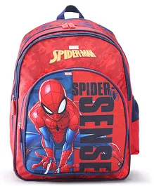 Spiderman School Bag Inspire Learning with Spiderman's Style Red - 16 Inches