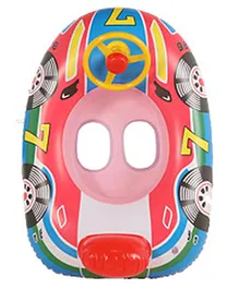 Inflatable Swimming Ride On with Steering Wheel - Red