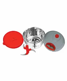 PddFalcon Stainless Steel Chopper Red, 450ml