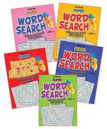 Super Word Search Pack Two 5 Books - English