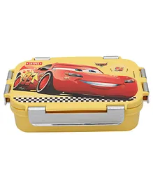 JAYPEE Stainless Steel Insulated Lunch Box Wowsteel Jr. Yellow, 620 ml , Suitable for school Kids ,