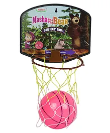 Asian Masha and the Bear Basketball-Multicolor