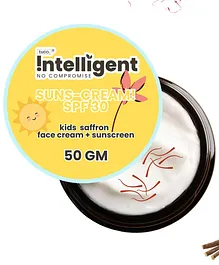 TuCo Intelligent Kids Saffron Face Cream & Sunscreen UVA/B SPF 30 ++ Proven Effectiveness - 50g