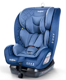Baybee Convertible Car Seat with 3 Position Recline Headrest Height Adjustable ECE R44/04 Safety Certified Travel Baby Car Seat (Without Isofix, Blue)