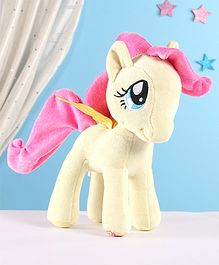 My Little Pony Flutter Shy Plush Soft Toy Yellow - Height 25 cm