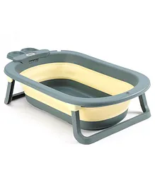 Babyhug Foldable Bath Tub - Green