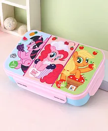 My Little Pony Lunch Box with Spoon and Fork - Pink
