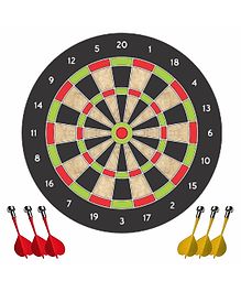 Aditi Toys Magnetic Dartboard with 4 Soft Darts, Suitable for Kids