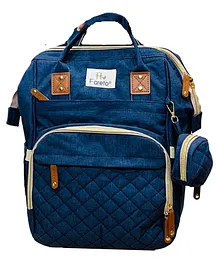 Fareto premium Quality Diaper Bag for Mother  Multipurpose Stylish Diaper Bag  Pack Of 1 -Blue