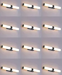 DesiDiya 15W Rectangular LED Mirror Bathroom Picture Wall Light Led Mirror Light Warm White Pack of 12