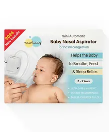 Nasobuddy Mini Automatic Baby Nasal Aspirator for Nasal Congestion