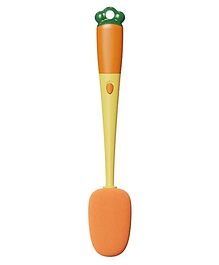 Bottle And Bottle Neck Cleaning Brush - Orange