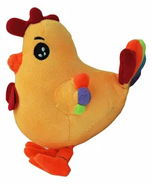 DearJoy Chicken Hen Soft Toy Yellow - Height 25 cm