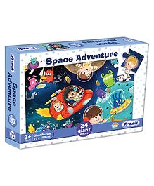 Frank Space Adventure  Giant Floor Puzzle Multicolour - 24 Pieces -15306 