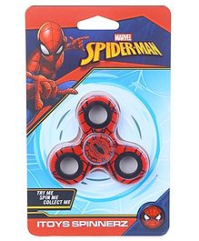 Marvel Spiderman Spidey Print Fidget Spinner - Red