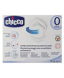 Chicco Natural Feeling Antibacterial Breast Protection Pads - 30 Pieces