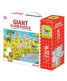 Braino Kidz Giant Floor Puzzle Multicolor - 30 Pieces