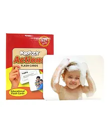 Krazy Actions Mini Flash Cards - 24 Cards