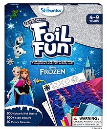 Skillmatics Art & Craft Activity - Foil Fun Disney Frozen, No Mess Art for Kids, Craft Kits, DIY Creative Activity, Gifts