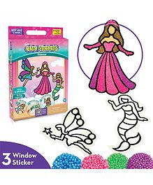 Imagi Make Clay Stickers Princess - Mult color