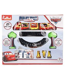 Toysire Battery Operated Avengers Bullet Train with Tracks Bridges for Kids Boys and Girls 21Pc Set...