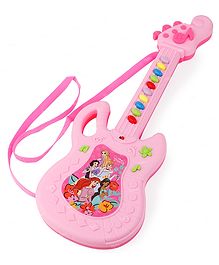 Toysire Musical Guitar Toy Princess Theme for Kids with Flashing Lights & Piano Sound