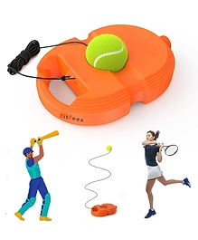 BitFeex self Playing Practice Tennis Rebound Ball with String Cricket Solo Trainer Rope Tennis Ball-Color May Vary