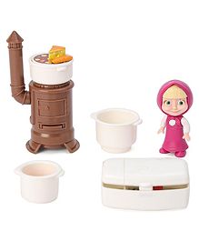 Masha and the Bear Kitchen Playset - Brown