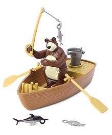 Masha and the Bear Boat Playset  - Multicolor