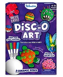 Skillmatics Art and Craft Activity Disc O Art Mess Free Art and Craft Activity for Girls and Boys Craft Kits and Supplies DIY Creative Activity Gifts for Kids Ages 4