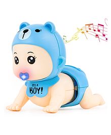 Toysire Musical Baby Crawling Toys with Light Sounds & Music for Infant Battery Operated Toy - Multicolor