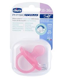 Chicco Physio Soft Silicone Physioforma's Soother Pink - 1 Piece