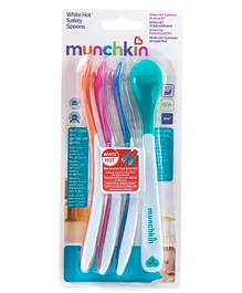 Munchkin Feeding Spoons Set Of 4 (Color May Vary)