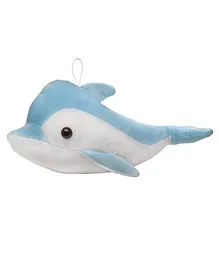 Ultra Dolphin Soft Toy Blue - Length 40 cm