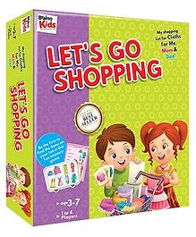 Braino Kids Shopping Dress Cards - Multi Color