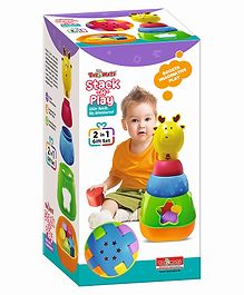 TOYMATE  2 IN 1  Stack N Play Toy  - Multicolor